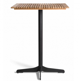 Table de Bar Ceru Noir/Teck Oasiq Jardinchic