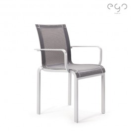 Chaise Repas avec Accoudoirs Tandem Ambiance EGO Paris JardinChic