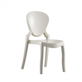 Lot de 2 Chaises Queen Mat Blanches Pedrali JardinChic