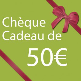 Chèque cadeau JardinChic 50€
