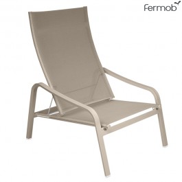 Fauteuil Bas Alizé Prune Fermob Jardinchic