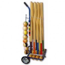 Jeu de Croquet sur Chariot Jorelle JardinChic