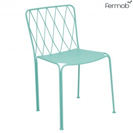 Lot de 2 Chaises Kintbury Bleu Lagune Fermob Jardinchic