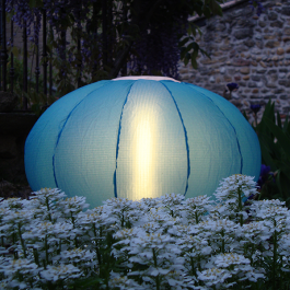 Lampe Oursin Bleu Turquoise Paradedesign Jardinchic