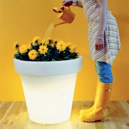 Pot Lumineux Bloom 60 Blanc Bloom! Jardinchic