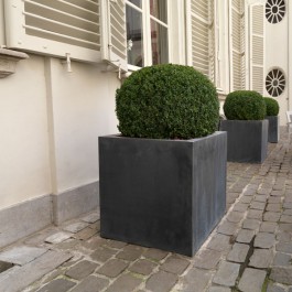 Pot Zinc Cube Domani JardinChic