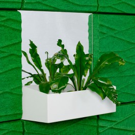 Muur Planter Soundwave