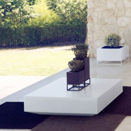 Table Basse Vela Blanc Vondom JardinChic