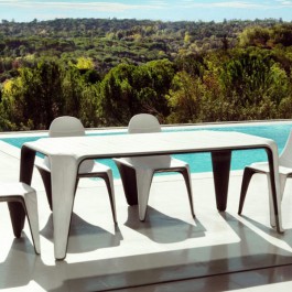  Table F3 Vondom Jardinchic (attention version bicolore laquée sur demande)