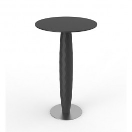 table-haute-ronde-gris-anthracite-vases-vondom-jardinchic