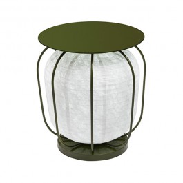 Table Lanterne Petit Modèle Vert Forestier JaridnChic