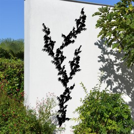 Composition Treille Prunus Liana Noire Palissadesign Jardinchic