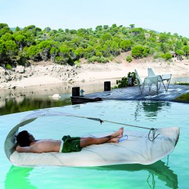 Bain de Soleil Vaurien Flottant Ambiance Piscine Dvelas Jardinchic