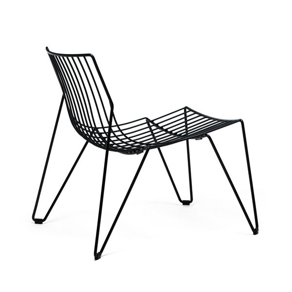Fauteuil Tio Face Noir MassProductions JardinChic Fauteuil Tio Face Noir MassProductions JardinChic