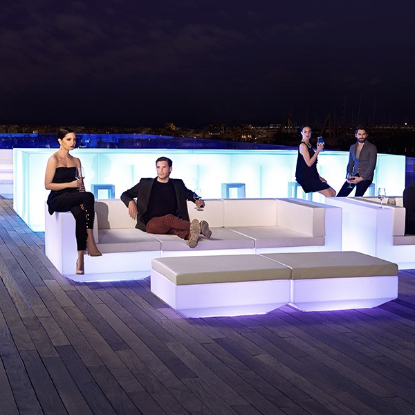 Canapé Vela Lumineux Vondom Jardinchic Canapé Vela Lumineux Vondom Jardinchic