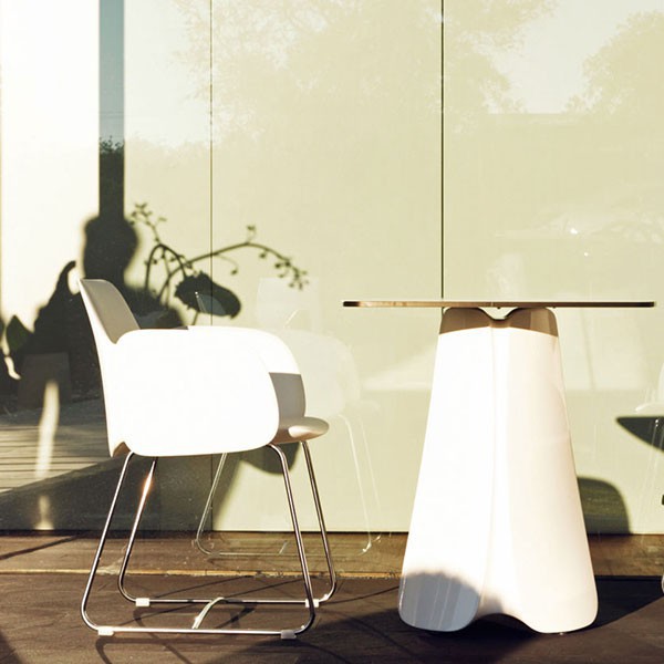 Chaise Avec Accoudoirs Pezzetina Blanc Vondom Jardinchic Chaise Avec Accoudoirs Pezzetina Blanc Vondom Jardinchic