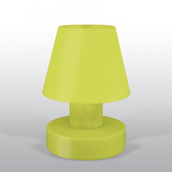 Lampe Portable avec Batterie Rechargeable H40cm Vert Vif Bloom! Jardinchic