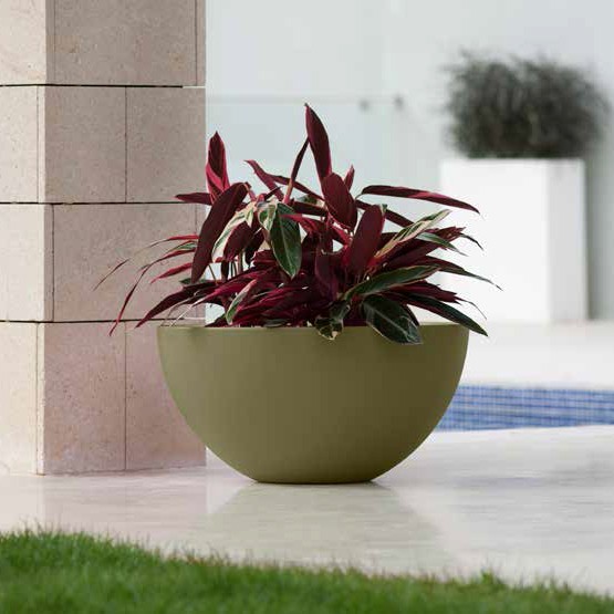 Jardinière Sfera Marron Vondom JardinChic Jardinière Sfera Marron Vondom JardinChic