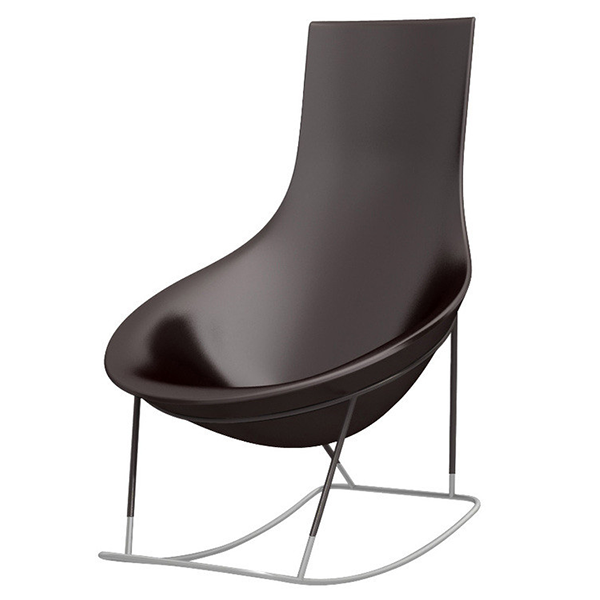 Rocking Chair Tom Yam Bleu Blanc Qui est Paul? JardinChic