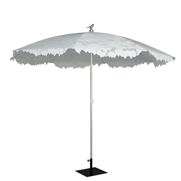 Janice Woordvoerder verlamming Parasol Shadylace XL Wit - JardinChic