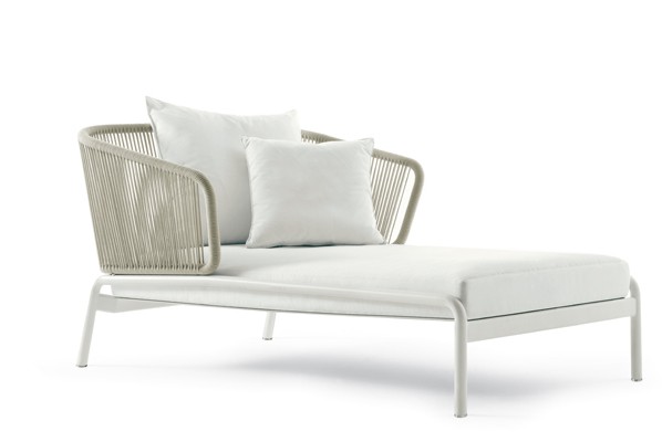 Dikke Kussens Zorgen Voor Chaise-longue Spool Roda JardinChic