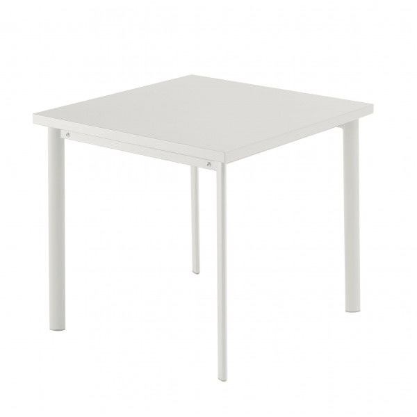 Table carrée Star 70cm Blanc Emu JardinChic Table carrée Star 70cm Blanc Emu JardinChic