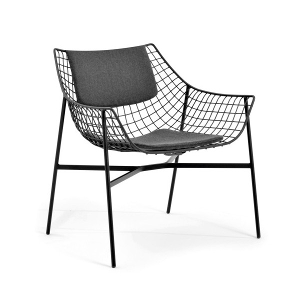 Coussins d'assise et de dossier pour fauteuil lounge Summer Set Varaschin Jardinchic Coussins d'assise et de dossier pour fauteuil lounge Summer Set Varaschin Jardinchic
