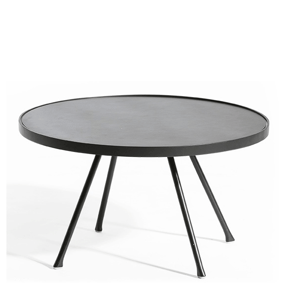 Table Basse Attol Aluminium Ronde Anthracite Oasiq Jardinchic Table Basse Attol Aluminium Ronde Anthracite Oasiq Jardinchic