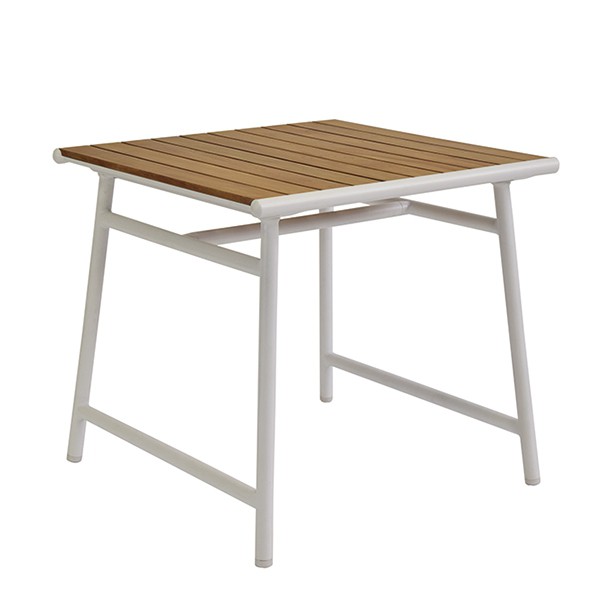 Table de Repas Pilotis 80x80cm Vlaemynck Jardinchic Table de Repas Pilotis 80x80cm Vlaemynck Jardinchic