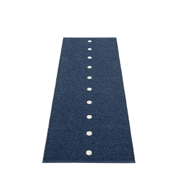 Tapis Peg Dark Blue 70x200cm Recto Pappelina Jardinchic Tapis Peg Dark Blue 70x200cm Recto Pappelina Jardinchic