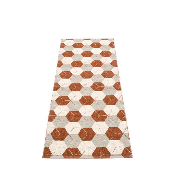 Tapis Trip Rust 70x140cm Recto Pappelina Jardinchic Tapis Trip Rust 70x140cm Recto Pappelina Jardinchic