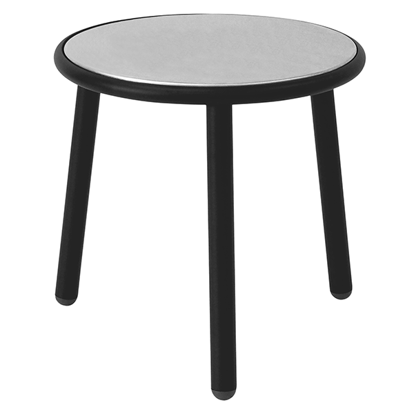 Table Basse Plateau Inox Yard Noir Emu JardinChic Table Basse Plateau Inox Yard Noir Emu JardinChic