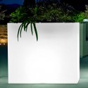 JARDINIERE Kube Hoge Slim Licht 