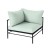 Hoekfauteuil Shore Basalt