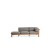 Sofa Lounger Juiste Maro Teak Touw Klei
