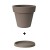 IKON 60 Pot + Schotel Mole