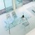 Tafel Rechthoekig Radice Quadra Lade Glas L 240cm 
