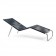 Chaise longue empilable CLS Cordes Nylon Noir  Coro JardinChic