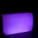 Bar modulaire Fiesta LED RGB rechts paarse Vondom Jardinchic