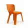 Stoel voor kind Alma oranje Me ook Magis collectie JardinChic