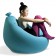 Poef Baloon Bleu Turquoise YOUNOW Florence Jaffrain JardinChic