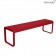 Banc Bellevie Coquelicot Fermob Jardinchic