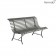 Banc Louisiane 150cm Romarin Fermob Jardinchic