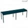 Banc Luxembourg Bleu Acapulco Fermob Jardinchic