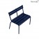 Banc Luxembourg Kid Bleu Abysse Fermob Jardinchic