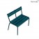 Banc Luxembourg Kid Bleu Acapulco Fermob Jardinchic