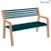 Banc Somerset Bleu Acapulco Fermob Jardinchic