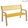 Banc Somerset Miel Fermob Jardinchic