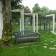Banc Giulietta grijs anthraciet tuin Serralunga JardinChic