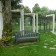 Banc Giulietta grijs anthraciet tuin Serralunga JardinChic